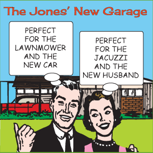 jones' new garage