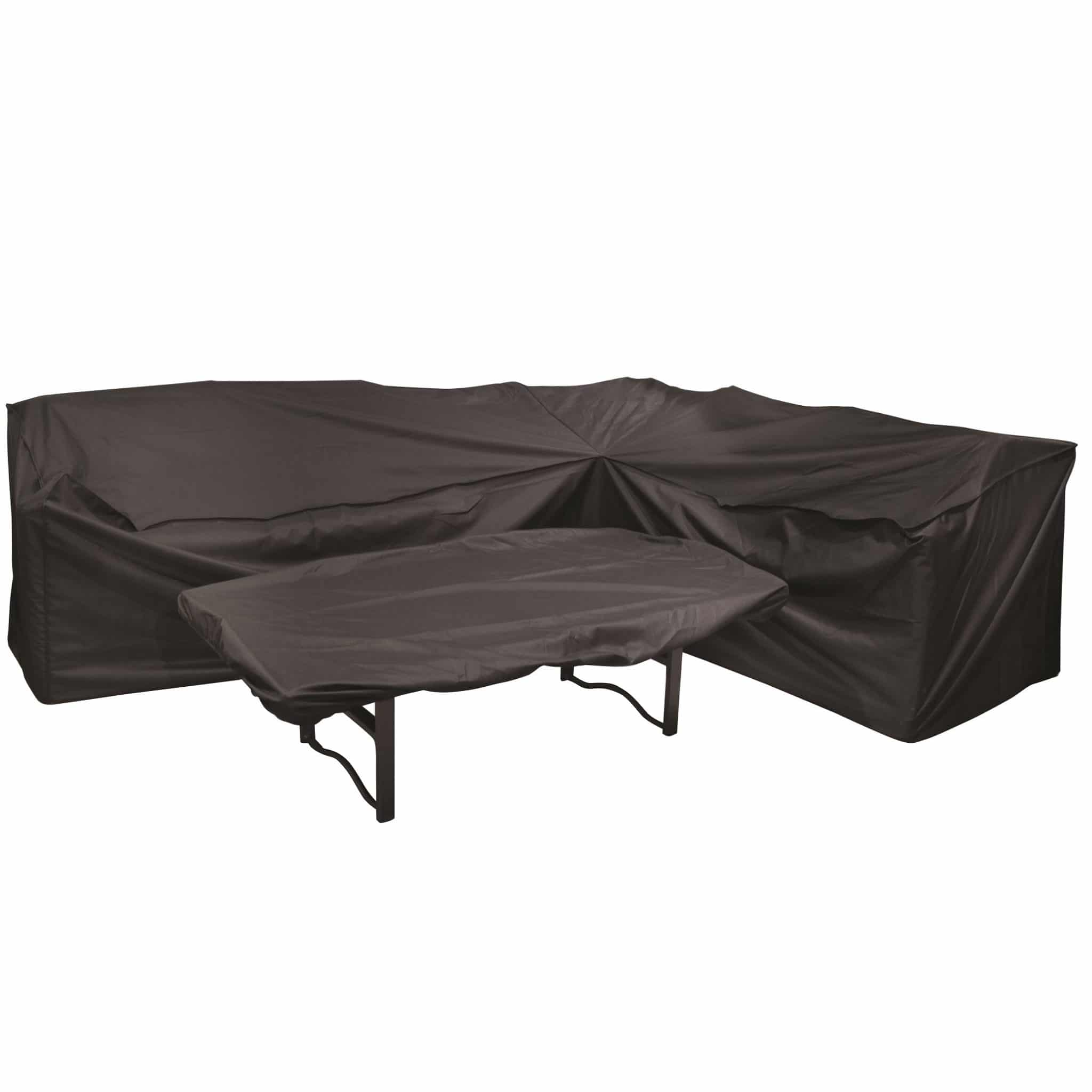 Heavy Duty L Shaped Polyester Cover and Rectangular Table Top Cover