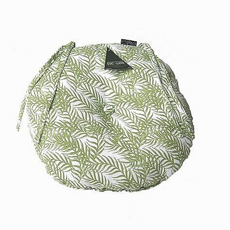 Pack of 4 of Fern Leaf Round Seatpads