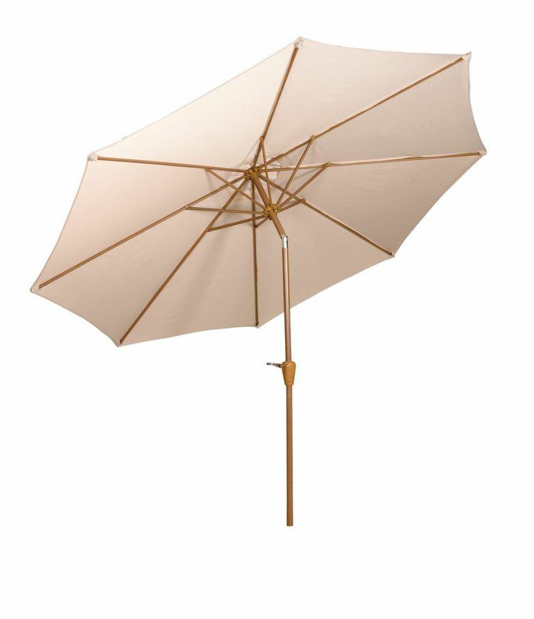 Royalcraft Sahara 3m Woodlook Crank and Tilt Parasol