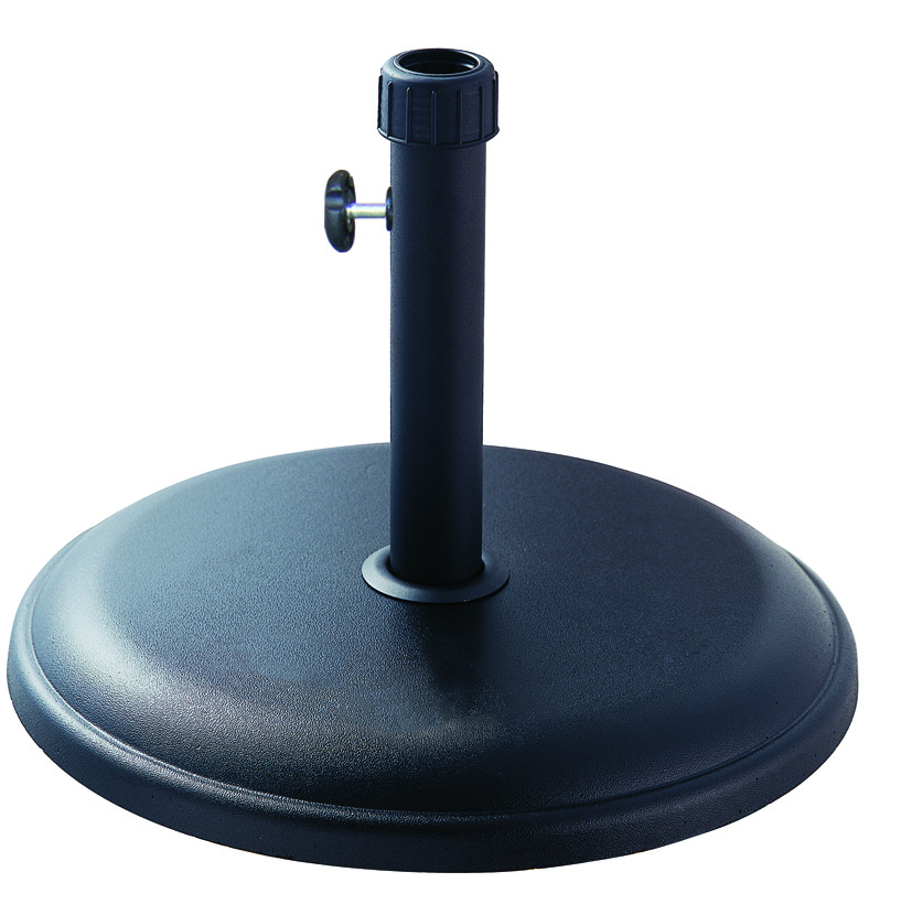 Royalcraft Round Black Polycrete Parasol Base 16kg