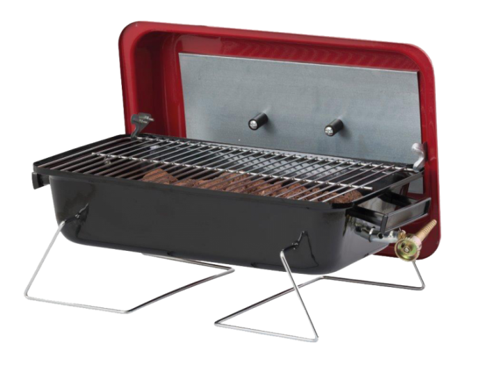 Lifestyle Portable Camping Gas Bbq With Lava Rock 