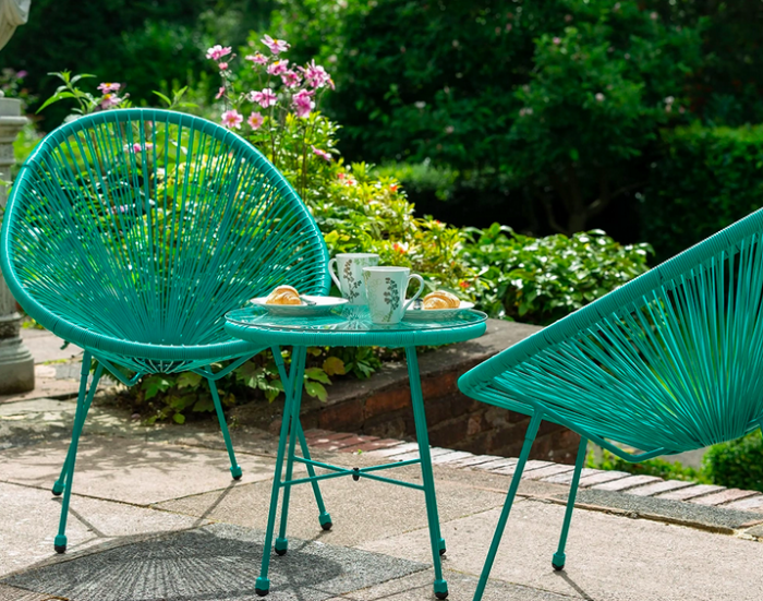 Outdoor egg chair set deals