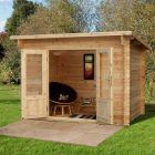 Forest Harwood Log Cabin 3m x 2m