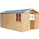  Shire Jersey Wooden Apex Shed 13x7
