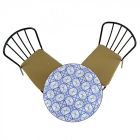 Nassau 60cm Bistro Set with 2 Milan Chairs