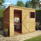 Mercia Overlap Pent Shed 8x6