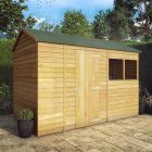  Mercia Overlap Reverse Apex Shed 10x6