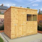 Mercia Pressure Treated Shiplap Pent Shed 8x6