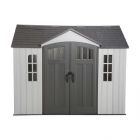 Lifetime Heavy Duty Plastic Shed 10x8 Single Entrance - New Edition