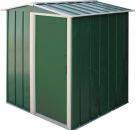 Sapphire Apex Metal Shed Green 5x4