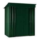 Lotus Pent Shed Heritage Green Solid 6x4