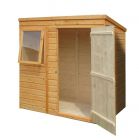  Shire Shiplap Pent Wooden Shed 6x4