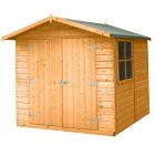  Shire Alderney Apex Wooden Shed 7x7