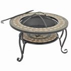 Brava Low Firepit Table