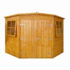  Shire Wooden Corner Shed 8x8