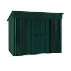 Lotus Low Pent Shed Heritage Green Solid 6x4