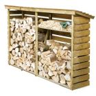  Rowlinson Large Log Store 7.5ft x 2ft