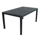 Salerno Anthracite Dining Table 