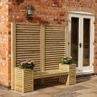 Rowlinson Garden Creations Bench Seat Set