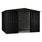 Lotus Apex Shed Anthracite Grey 10x7