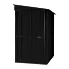 Lotus Lean-to Shed Anthracite Grey 4x8 
