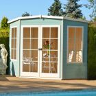 Shire Hampton Corner Summerhouse 7x7 (not supplied painted)