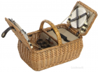 Lifestyle Luxury Folding Willow Dorothy Picnic Hamper - 4 Person 