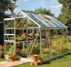 Popular 8x6 Greenhouse Silver Aluminium