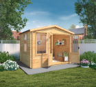  Mercia Studio Log Cabin 2.6m x 3.3m