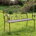 Woodland Bench Green Rust