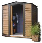 Woodvale Metal Apex 6x5 Shed  (shown with optional floor)