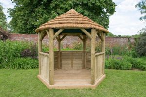 M&M Classic Thatched Roof Gazebo