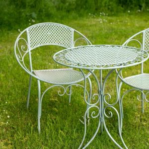 Ascalon Aquitaine Mesh Bistro Set Sage Green 