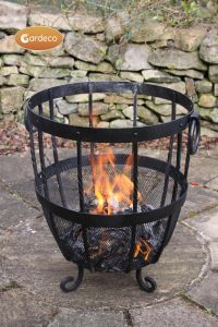 Gardeco Wrought Iron Brazier