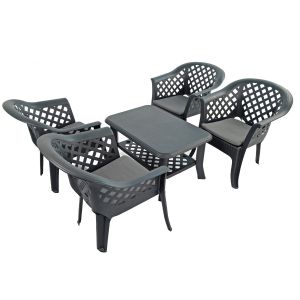 Venice Anthracite Sofa Set