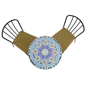 Escada 60cm Bistro Set with 2 Milan Chairs