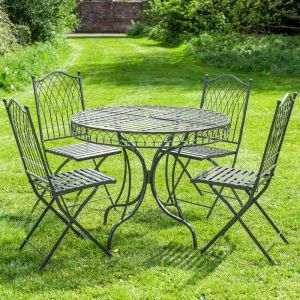 Ascalon Hampton 5 Piece Patio Set Umber Grey