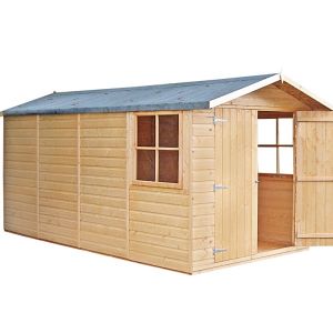  Shire Jersey Wooden Apex Shed 13x7