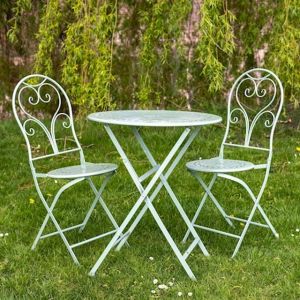 Avalon Bistro Set Antique Green Rust