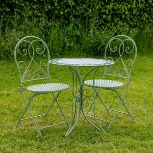 Ascalon Mesh Bistro Set Green 