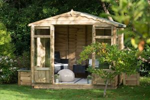 Forest Oakley Overlap Summerhouse 8x6