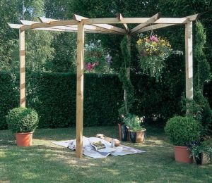 Forest Radial Pergola 90°