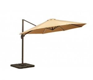 Royalcraft 3.5m Sahara LED Cantilever Over Hanging Parasol