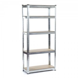  5 Tier Galvanised Steel Storage Shelving Unit 