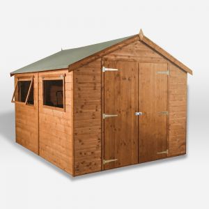 Mercia Premium Pressure Treated Shiplap T&G Apex Shed 10x6