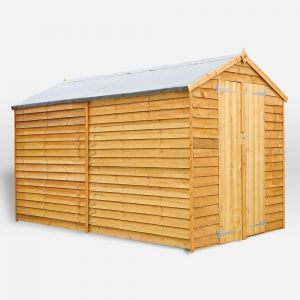 Mercia Overlap Apex Shed No Windows 10x6