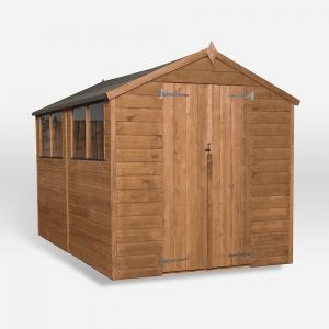 Mercia Pressure Treated Shiplap Apex Shed 10x6