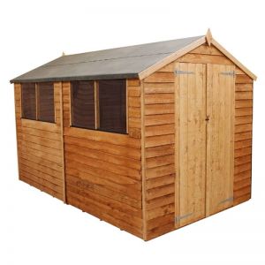 Mercia Overlap Apex Shed 10x8 Double Door