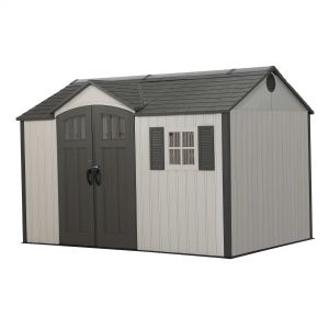 Lifetime Heavy Duty Plastic Shed 12.5ft x 8ft Single Entrance